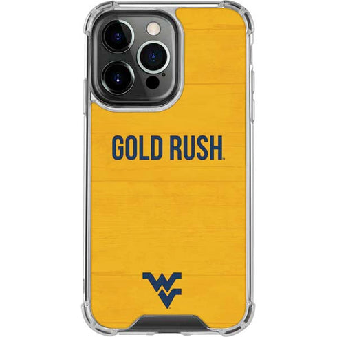 West Virginia University Mountaineers iPhone 16 Pro Max Clear Case