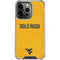 West Virginia University Mountaineers iPhone 16 Pro Max Clear Case