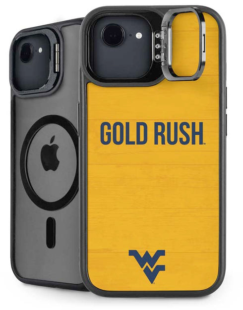 West Virginia University Mountaineers iPhone 16e Kickstand Case