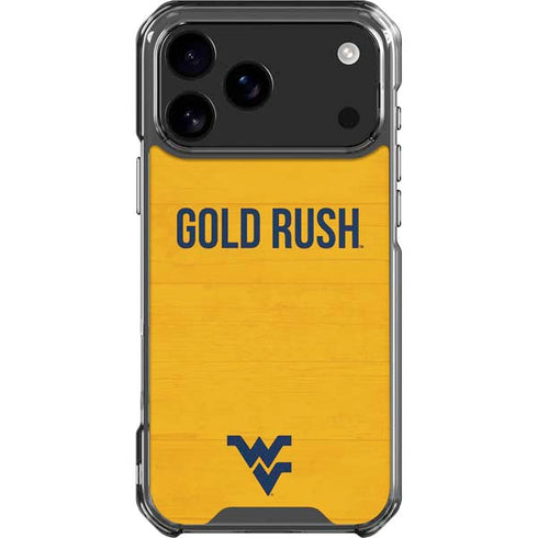 West Virginia University Mountaineers iPhone 18 Pro Max Clear Case