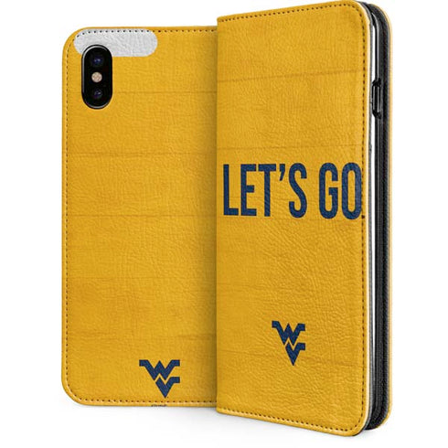 West Virginia University Mountaineers iPhone 8 Folio Case