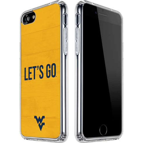 West Virginia University Mountaineers iPhone SE (2nd & 3rd Gen) Clear Case