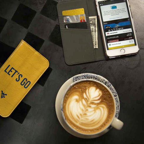 West Virginia University Mountaineers iPhone SE (2nd & 3rd Gen) Folio Case