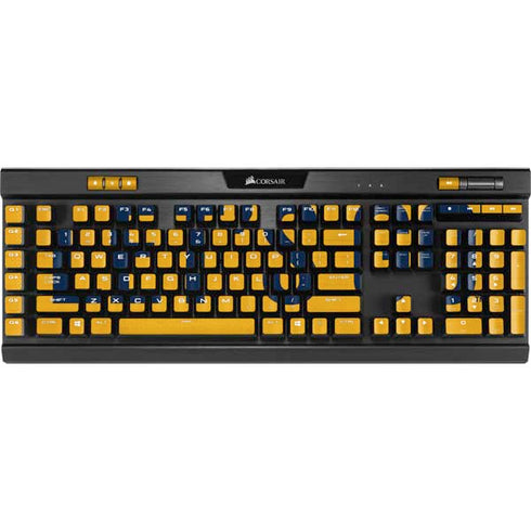 West Virginia University Mountaineers K95 RGB PLATINUM Mechanical Gaming Keyboard Skin