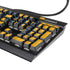 West Virginia University Mountaineers K95 RGB PLATINUM Mechanical Gaming Keyboard Skin