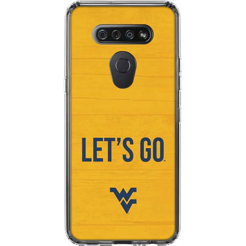 West Virginia University Mountaineers LG K51/Q51 Clear Case