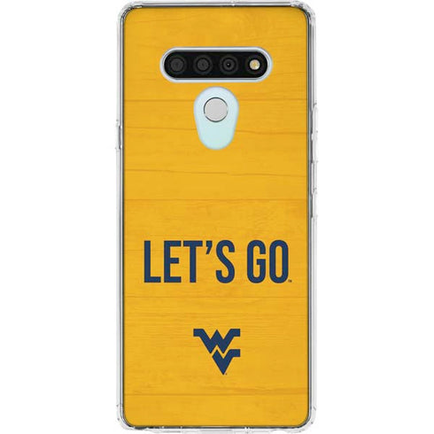 West Virginia University Mountaineers LG Stylo 6 Clear Case