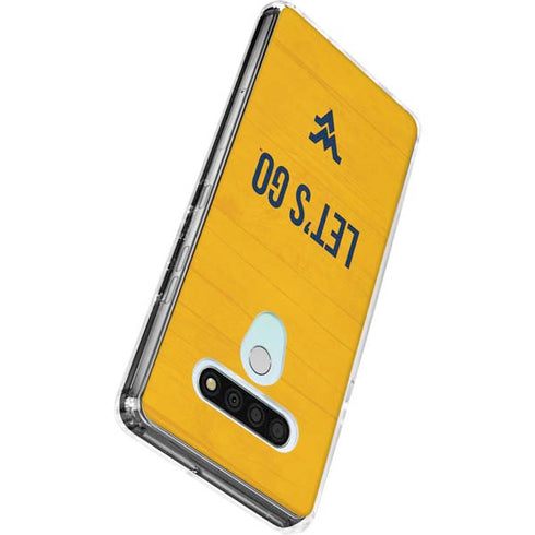 West Virginia University Mountaineers LG Stylo 6 Clear Case