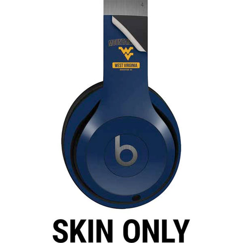 West Virginia University Mountaineers Logo Beats Solo 4 Wireless Headphones Skin
