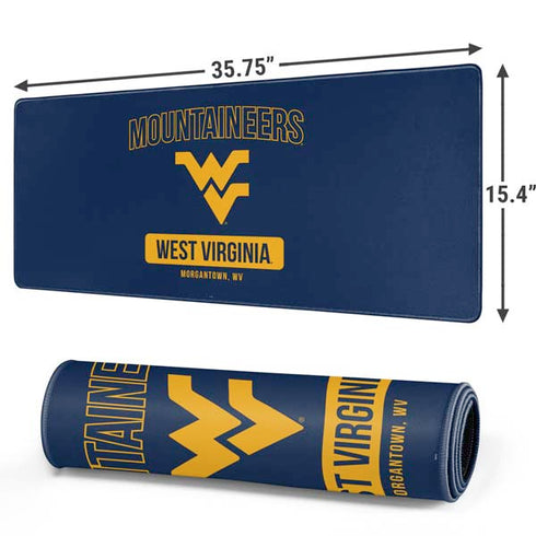 West Virginia University Mountaineers Logo Gaming Mouse Pad