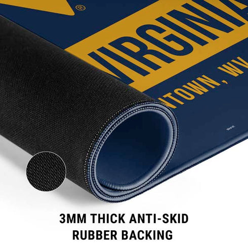 West Virginia University Mountaineers Logo Gaming Mouse Pad