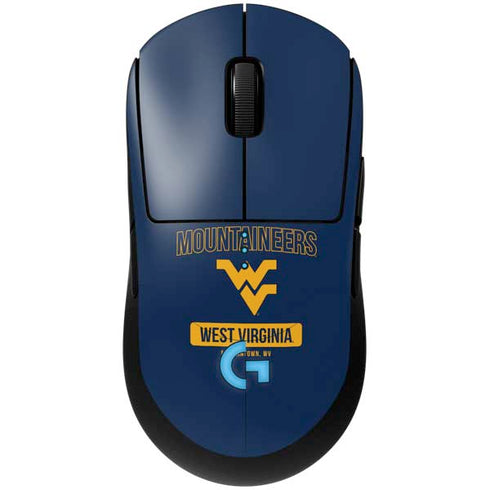 West Virginia University Mountaineers Logo G Pro Wireless Gaming Mouse Skin