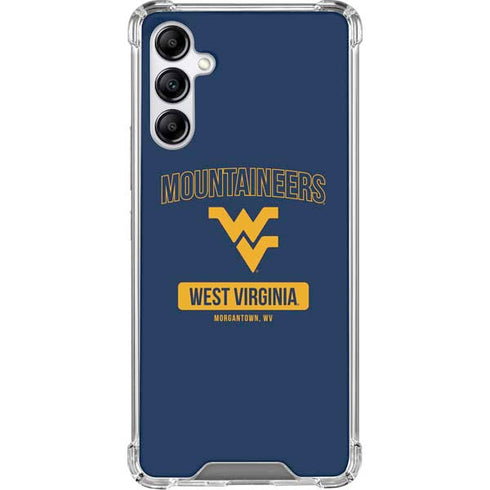 West Virginia University Mountaineers Logo Gabb Phone 4 Clear Case
