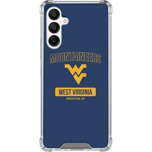 West Virginia University Mountaineers Logo Galaxy A16 5G Clear Case
