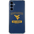 West Virginia University Mountaineers Logo Galaxy A35 5G Clear Case