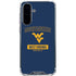 West Virginia University Mountaineers Logo Galaxy A36 5G Clear Case
