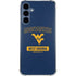 West Virginia University Mountaineers Logo Galaxy A55 5G Clear Case