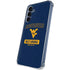 West Virginia University Mountaineers Logo Galaxy A55 5G Clear Case
