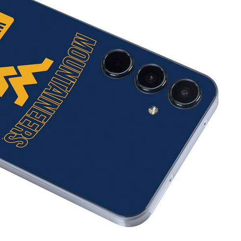 West Virginia University Mountaineers Logo Galaxy A55 5G Skin
