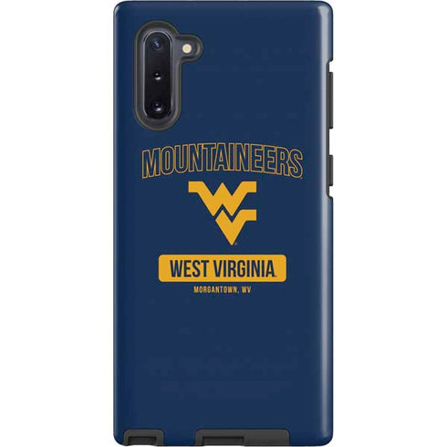 West Virginia University Mountaineers Logo Galaxy Cases