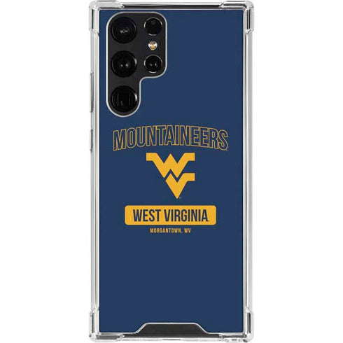 West Virginia University Mountaineers Logo Galaxy S23 Ultra Clear Case