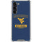 West Virginia University Mountaineers Logo Galaxy S24 FE Clear Case
