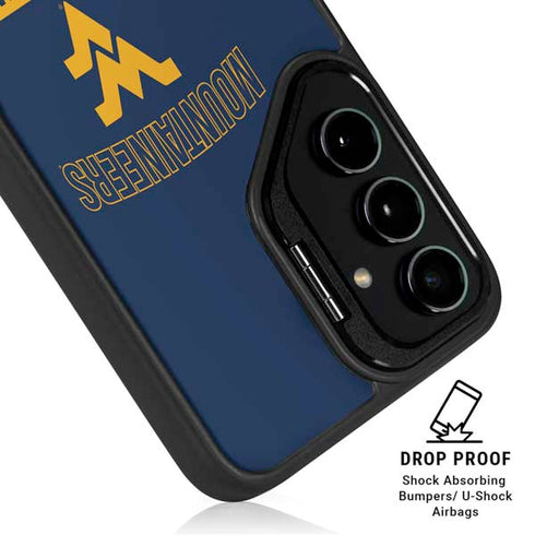 West Virginia University Mountaineers Logo Galaxy S24 FE Kickstand Case