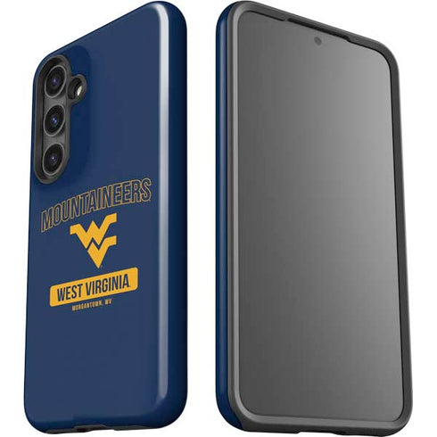 West Virginia University Mountaineers Logo Galaxy S25 Plus Impact Case