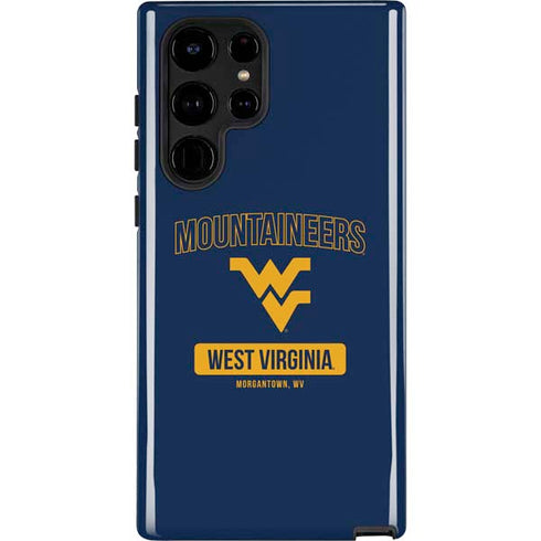 West Virginia University Mountaineers Logo Galaxy Cases