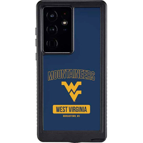 West Virginia University Mountaineers Logo Galaxy S24 Ultra Waterproof Case