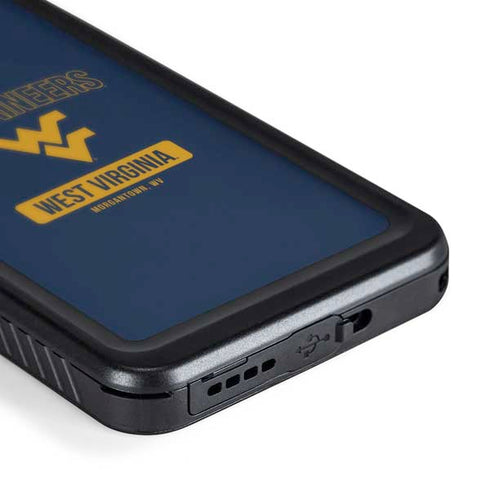 West Virginia University Mountaineers Logo Galaxy S24 Waterproof Case