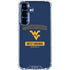 West Virginia University Mountaineers Logo Galaxy S25 Clear Case