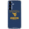 West Virginia University Mountaineers Logo Galaxy S25 Plus Clear Case