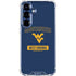West Virginia University Mountaineers Logo Galaxy S25 Plus Clear Case