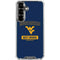 West Virginia University Mountaineers Logo Galaxy S26 Clear Case