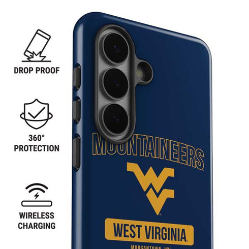 West Virginia University Mountaineers Logo Galaxy S26 Impact Case