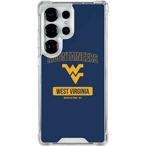 West Virginia University Mountaineers Logo Galaxy S26 Ultra Clear Case