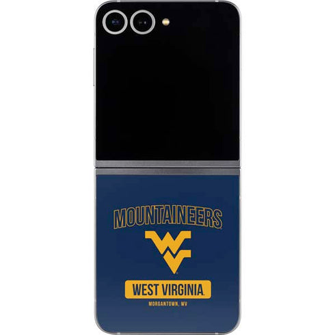 West Virginia University Mountaineers Logo Galaxy Z Flip6 Skin