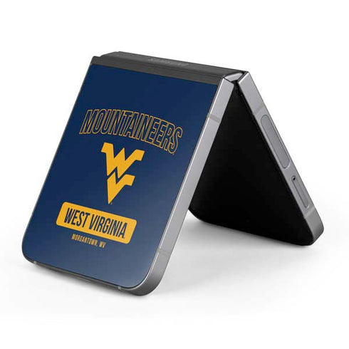 West Virginia University Mountaineers Logo Galaxy Z Flip6 Skin