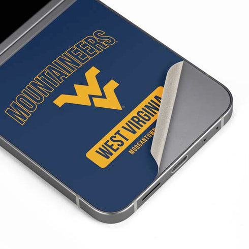West Virginia University Mountaineers Logo Galaxy Z Flip6 Skin