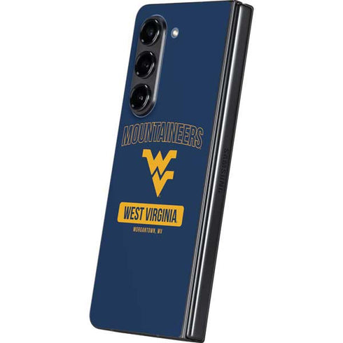 West Virginia University Mountaineers Logo Galaxy Z Fold5 5G Skin