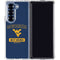 West Virginia University Mountaineers Logo Galaxy Z Fold6 Clear Case