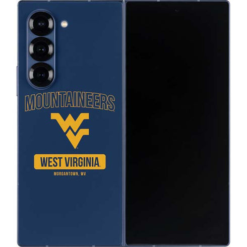 West Virginia University Mountaineers Logo Galaxy Z Fold6 Skin