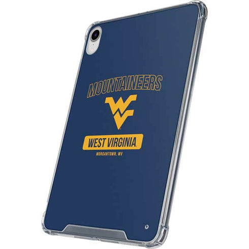West Virginia University Mountaineers Logo iPad 11th Gen (2025) Clear Case