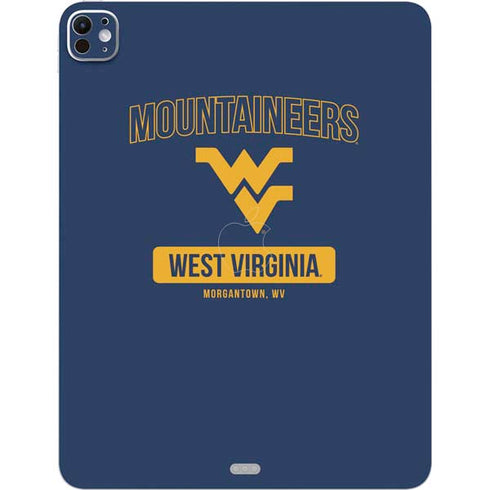West Virginia University Mountaineers Logo iPad Pro 13in M4 (2024) Skin