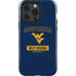 West Virginia University Mountaineers Logo iPhone 15 Pro Impact Case