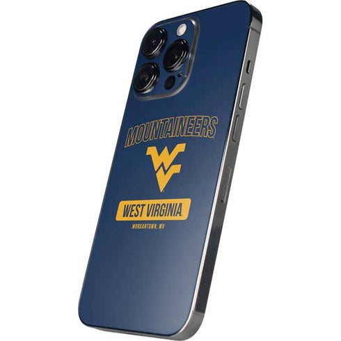 West Virginia University Mountaineers Logo iPhone 15 Pro Max Skin