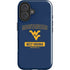 West Virginia University Mountaineers Logo iPhone 16 Plus Impact Case