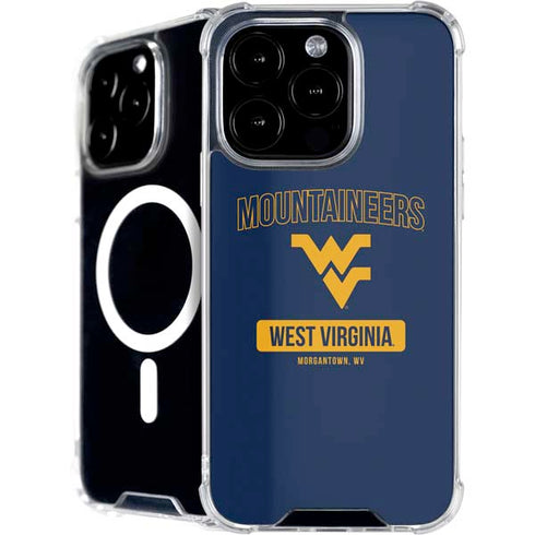 West Virginia University Mountaineers Logo iPhone 16 Pro Max MagSafe Case
