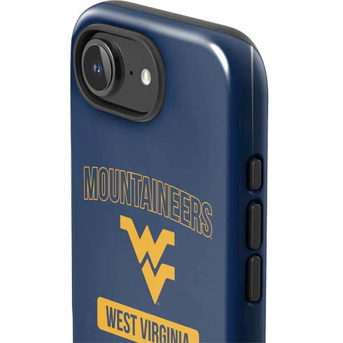 West Virginia University Mountaineers Logo iPhone 16e Impact Case